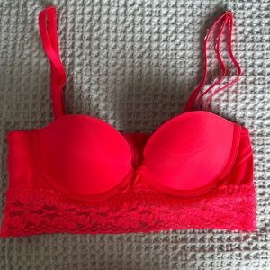 PINK hot pink Bra- Size 34A
